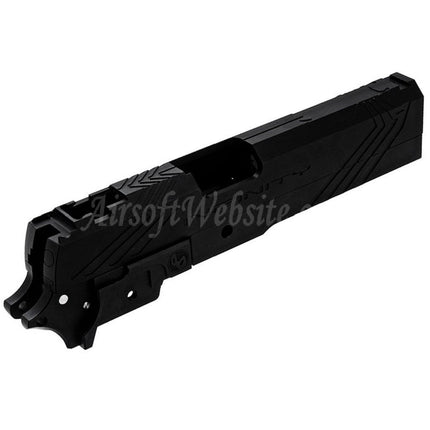 Tiger Soul CNC Aluminum INF Venom Middle Frame Slide Set For Toyko Marui Hi-Capa Series GBB Pistols Airsoft