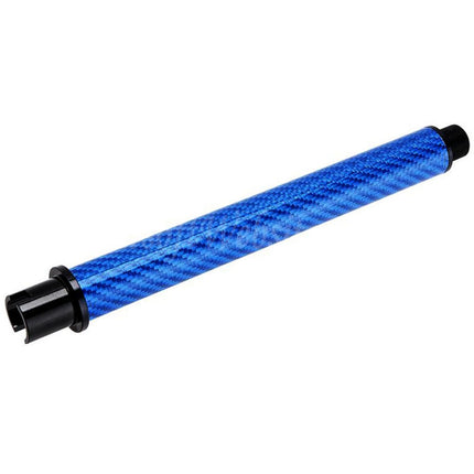 Dr. Black Light Weight Carbon Fiber 7" Inches Outer Barrel -14mm CCW Counter-Clockwise Thread For Tokyo Marui M4 Series MWS GBB Rifles Airsoft