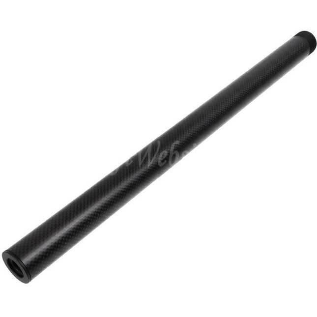 Laylax PSS 421mm Carbon Fiber Outer Barrel For Tokyo Marui VSR-10 G-Spec Series Bolt Action Sniper Airsoft Black