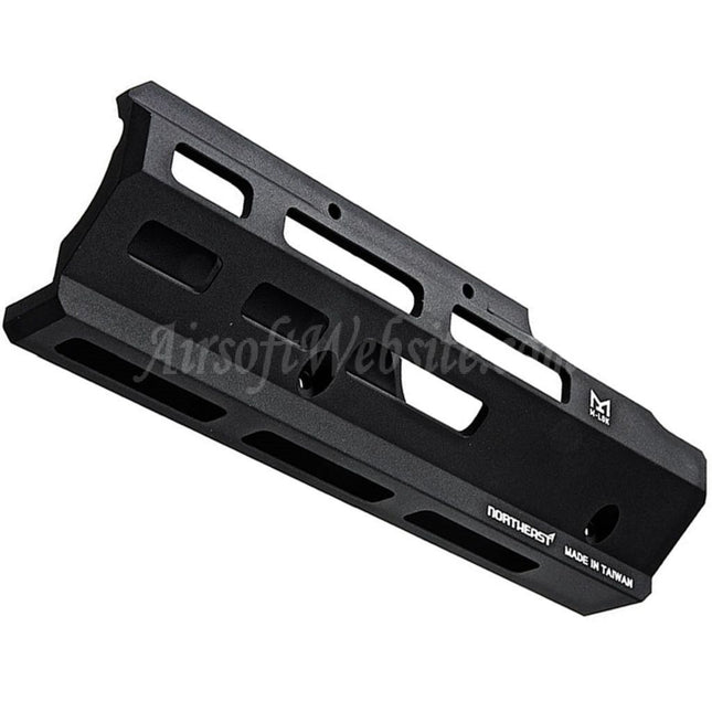 Northeast 145mm 1913 M-Lok Handguard For Northeast MP2A1 UZI Series GBB SMG Rifles Airsoft Black