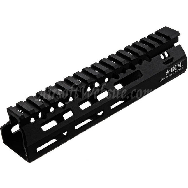VFC 7" Inches BCM GUNFIGHTER MCMR-7 M-LOK Handguard Rail System For VFC M4 Series AEG Rifles Airsoft Black