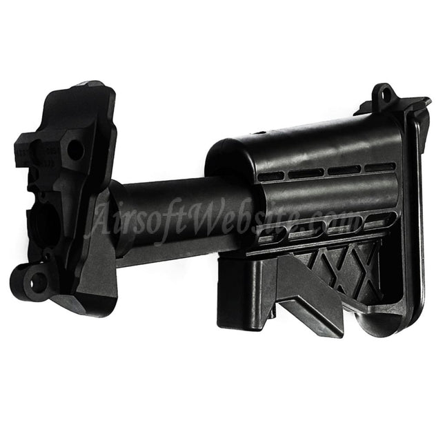 VFC Collapsible Stock Kit For VFC MK48 MOD1 AEG Machine Gun Rifles Airsoft Black