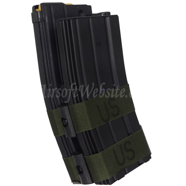 BATTLEAXE 800rd Electric Dual Magazine with Dummy Bullet For M4 M16 Series AEG Rifles Airsoft