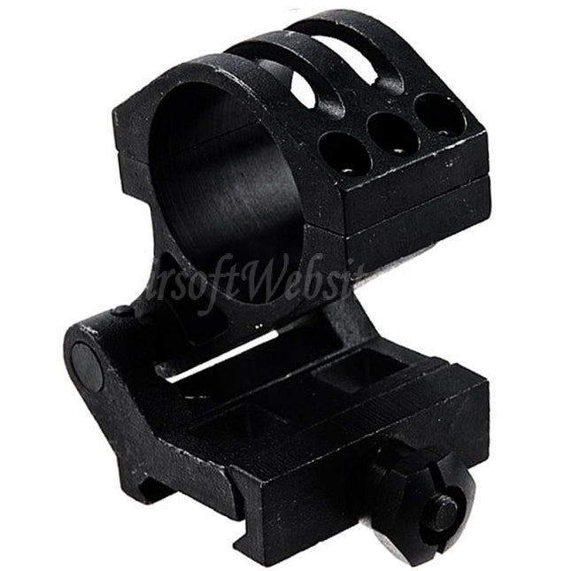 Vector Optics Steel 30mm Flip to Side Picatinny Mount Ring Black