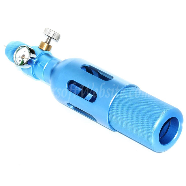 PPS 95g Co2 Gas Refill CNC Charger With PSI Gauge
