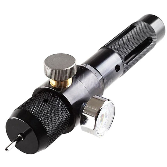 Madbull XM Charger XC03 Portable 12g Co2 Adaptor with Adjustable Pressure Regulator and Read-Out Meter