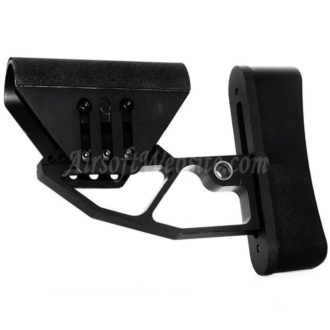 Crosse légère et réglable pour fusils AEG M4 et M16, noire, site web Airsoft