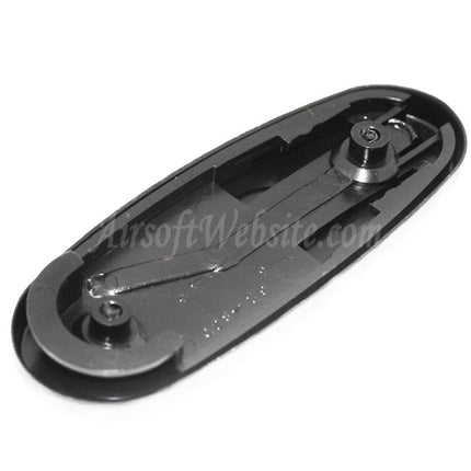 Plaque de crosse CYMA pour fusils AEG série AK47, noir