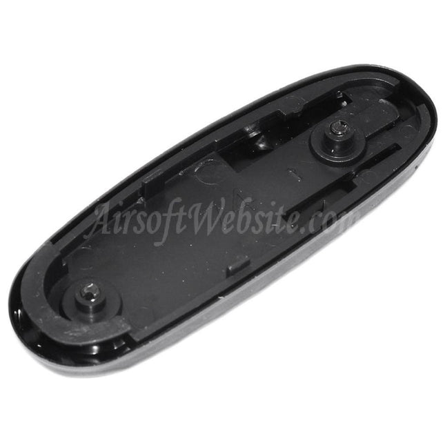 Plaque de crosse CYMA pour fusils AK74 Airsoft Noir