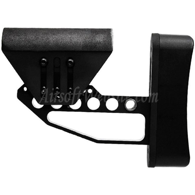 Crosse légère réglable (type 2) pour fusils AEG M4 et M16, noire, site web Airsoft