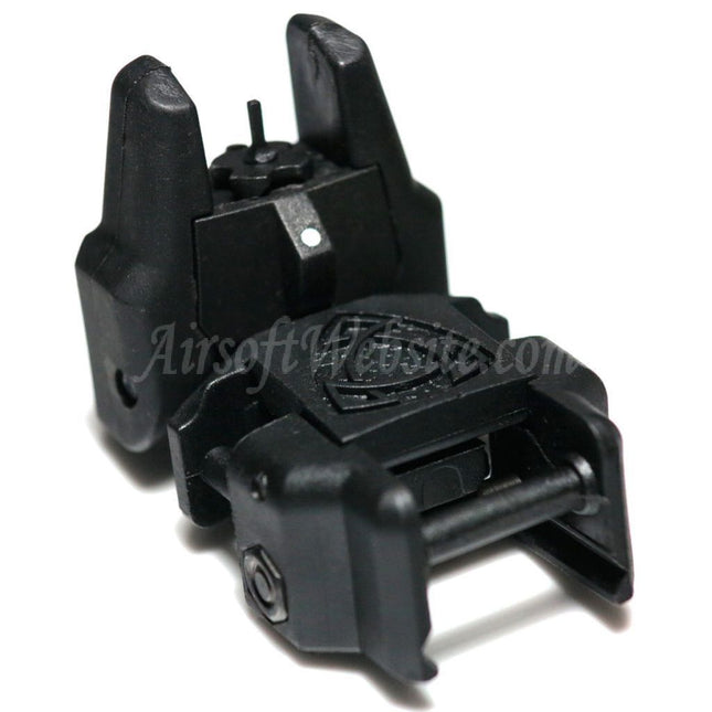 Viseur avant auxiliaire rabattable APS Rhino pour fusils AEG Airsoft