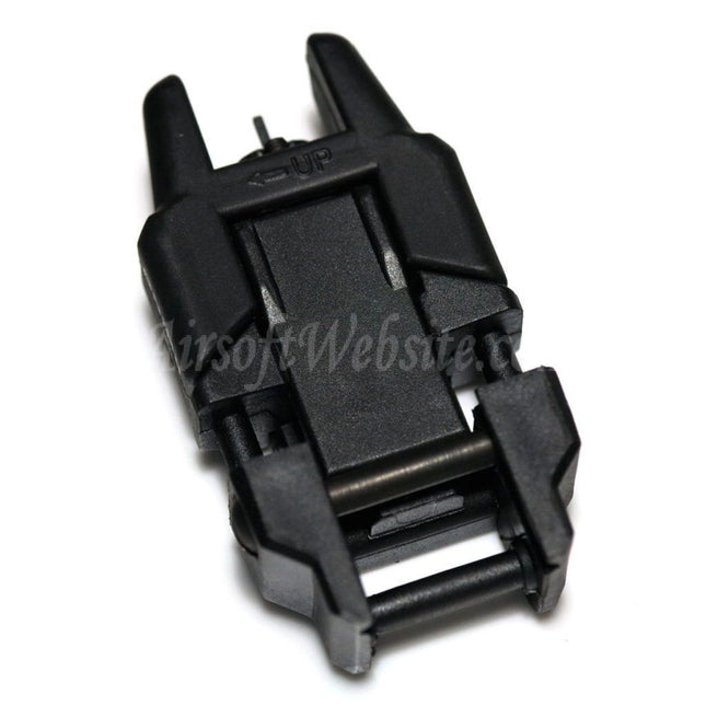 Viseur avant auxiliaire rabattable APS Rhino pour fusils AEG Airsoft
