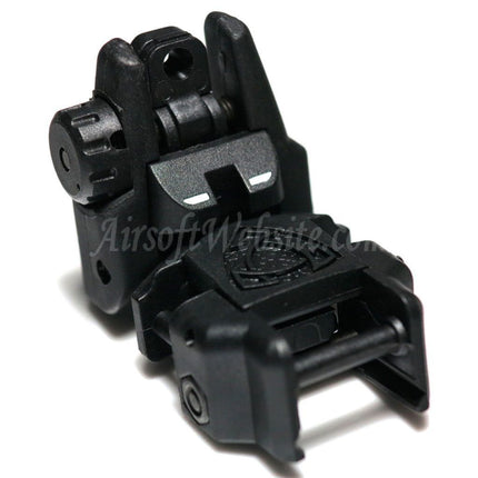 Mire arrière auxiliaire rabattable APS Rhino pour fusils AEG Airsoft