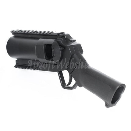 CYMA Pistol Style 40mm Grenade Launcher Fits For 40mm POM Type / Madbull M922A1 / Stinger Gas Grenade Cartridge
