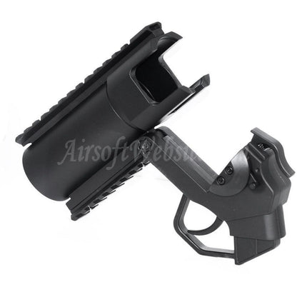 CYMA Pistol Style 40mm Grenade Launcher Fits For 40mm POM Type / Madbull M922A1 / Stinger Gas Grenade Cartridge