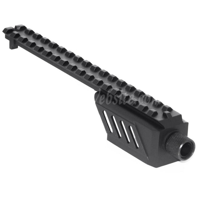 CYMA Barrel Extension Attachment Rail Mount For CYMA CM030 Tokyo Marui G18C AEP AEG Pistols Airsoft Black