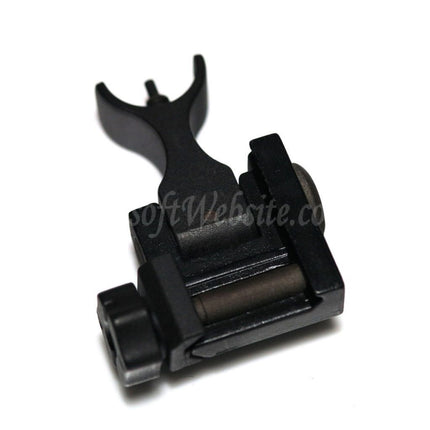 Guidon de combat pliable APS compatible avec tous les fusils M4 M16 de la série AR Airsoft avec rail RIS/RAS standard de 20 mm