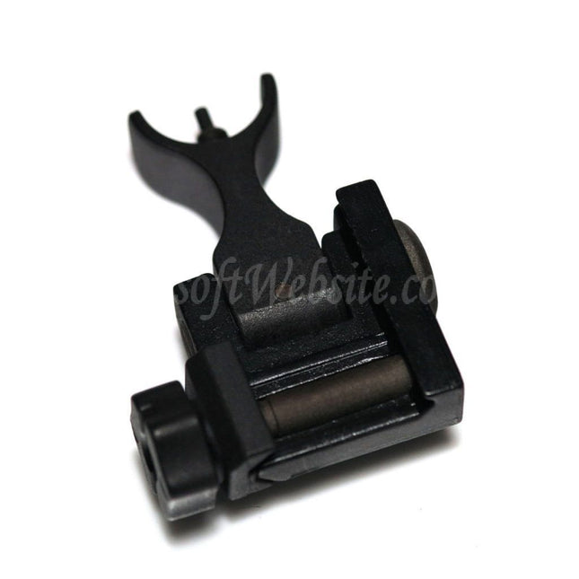 Guidon de combat pliable APS compatible avec tous les fusils M4 M16 de la série AR Airsoft avec rail RIS/RAS standard de 20 mm