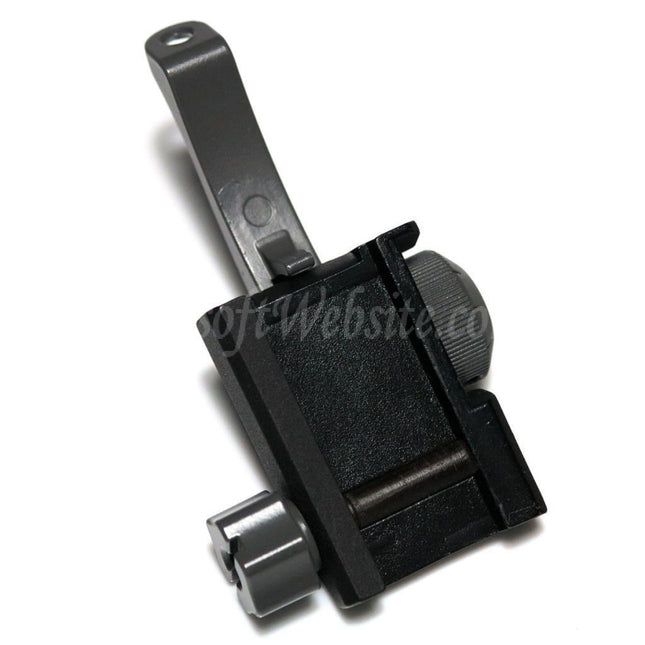 APS Flip Up Tactical Rear Sight For 20mm Rail Rifles Airsoft