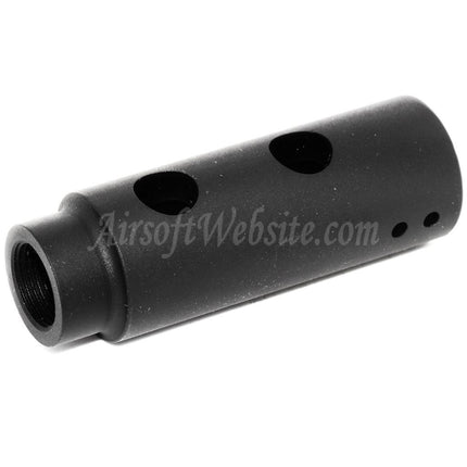 APS Mini Y Comp Muzzle Flash Hider For +14mm CW Clockwise Thread Barrel Rifles Airsoft Black