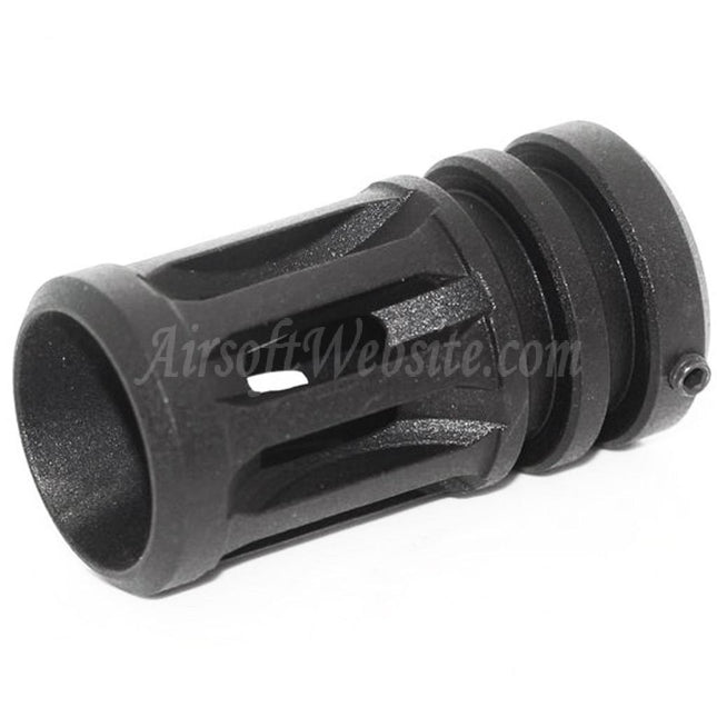 APS Bird Cage Mündungsfeuerdämpfer für -14mm CCW Gegen den Uhrzeigersinn Gewinde Lauf Gewehre Airsoft Schwarz