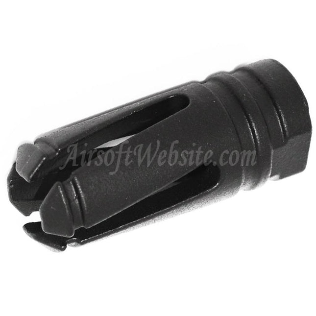 APS Vortex Mündungsfeuerdämpfer für -14mm CCW Gegen den Uhrzeigersinn Gewinde Lauf Gewehre Airsoft Schwarz