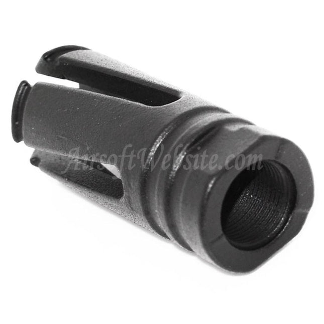 APS Vortex Mündungsfeuerdämpfer für -14mm CCW Gegen den Uhrzeigersinn Gewinde Lauf Gewehre Airsoft Schwarz