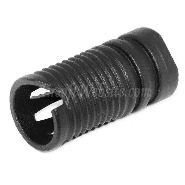 APS M4 Mündungsfeuerdämpfer für +14mm CW im Uhrzeigersinn Gewinde Lauf Gewehre Airsoft Schwarz