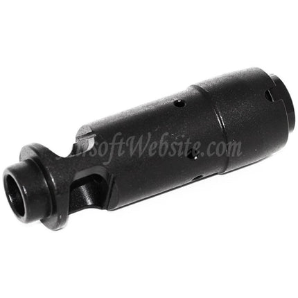 APS AK74 Muzzle Flash Hider For -14mm CCW Counter-Clockwise Thread Barrel Rifles Airsoft Black