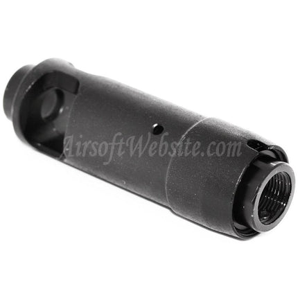 APS AK74 Muzzle Flash Hider For -14mm CCW Counter-Clockwise Thread Barrel Rifles Airsoft Black