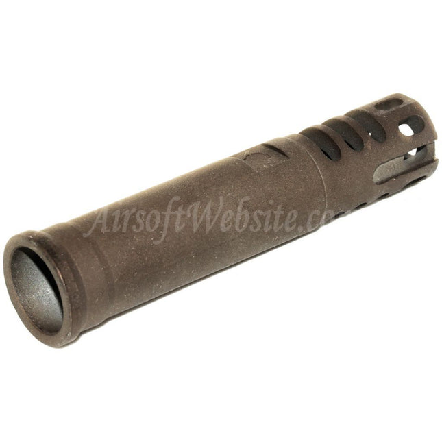 APS Special Force Typ Metall-Mündungsfeuerdämpfer für -14 mm CCW-Gewehre mit gegen den Uhrzeigersinn gerichtetem Gewindelauf, Airsoft