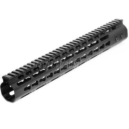 Système de rail de garde-main Keymod RAS en aluminium CNC de 13,5 pouces pour fusils AEG des séries M4 et M16, noir