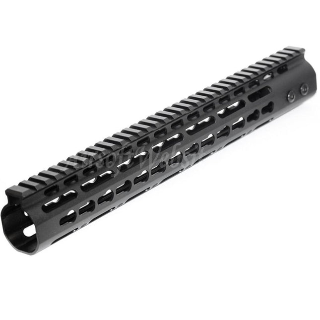 Système de rail de garde-main Keymod RAS en aluminium CNC de 13,5 pouces pour fusils AEG des séries M4 et M16, noir