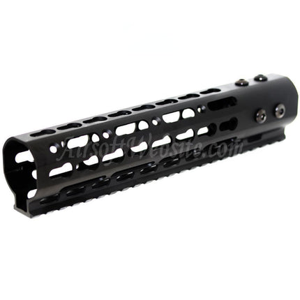 Système de rail de garde-main Keymod en aluminium CNC de 22,9 cm pour fusils AEG des séries M4 et M16, noir