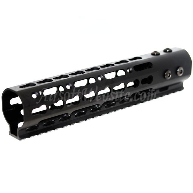 Système de rail de garde-main Keymod en aluminium CNC de 22,9 cm pour fusils AEG des séries M4 et M16, noir