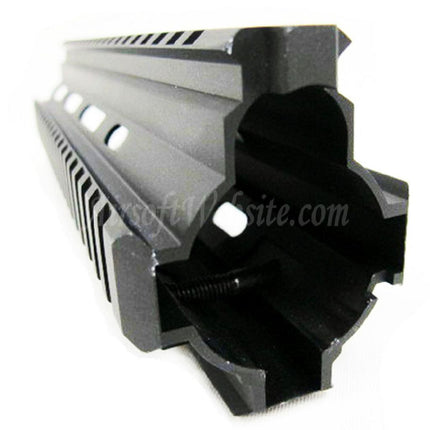 Airsoft Website CNC Aluminum 10.5" Inches RAS Handguard Rail System For 416 Series AEG GBB Rifles Black