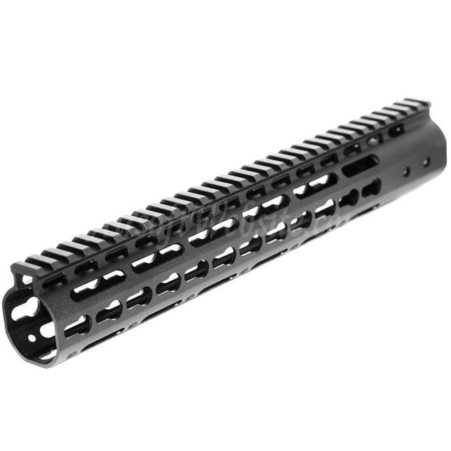 Système de rail de garde-main Keymod RAS en aluminium CNC de 30,5 cm pour fusils AEG M4 et M16, noir