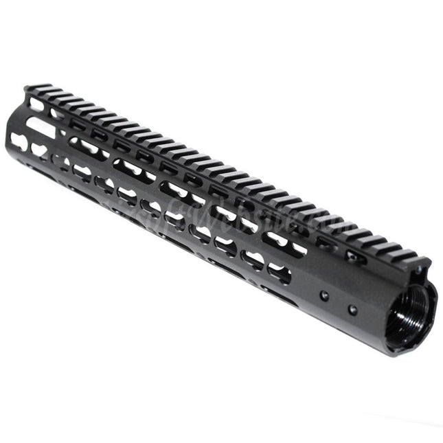 Système de rail de garde-main Keymod RAS en aluminium CNC de 30,5 cm pour fusils AEG M4 et M16, noir