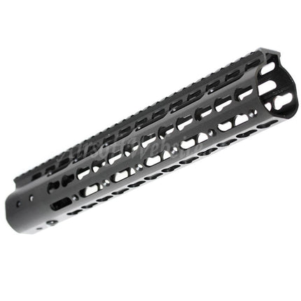 Système de rail de garde-main Keymod RAS en aluminium CNC de 30,5 cm pour fusils AEG M4 et M16, noir