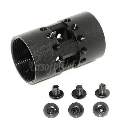 Système de rail de garde-main Keymod RAS en aluminium CNC de 30,5 cm pour fusils AEG M4 et M16, noir