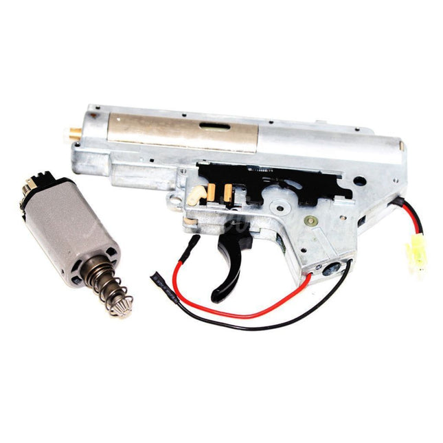 CYMA 6mm Metal Bushing Complete Version 2 V2 Gearbox with Motor For MP5 Series AEG Rifles Airsoft Rear Wired