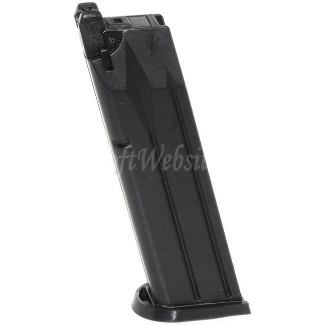 Airsoft Website 21rd Gas Magazine for WE (WE-TECH) Bulldog Tokyo Marui PX4 GBB Pistols Airsoft Black