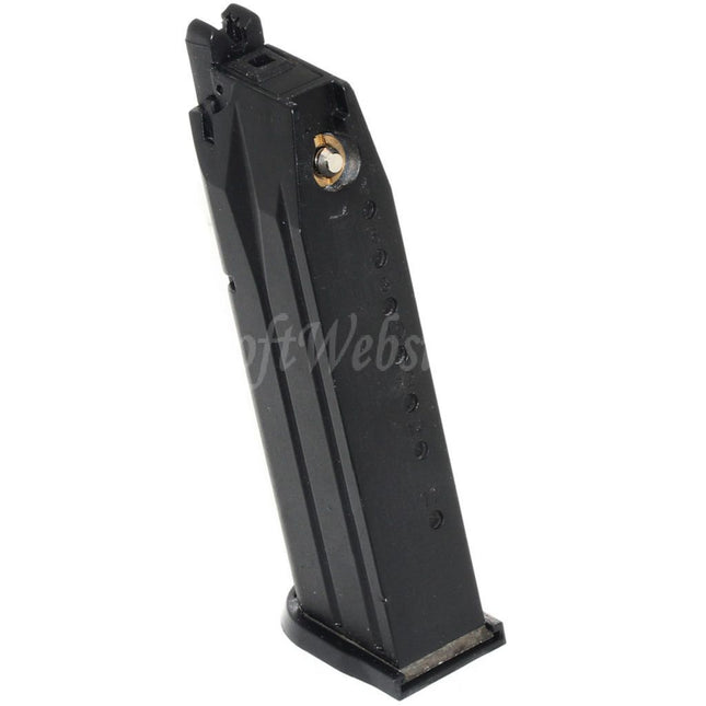 Airsoft Website 21rd Gas Magazine for WE (WE-TECH) Bulldog Tokyo Marui PX4 GBB Pistols Airsoft Black