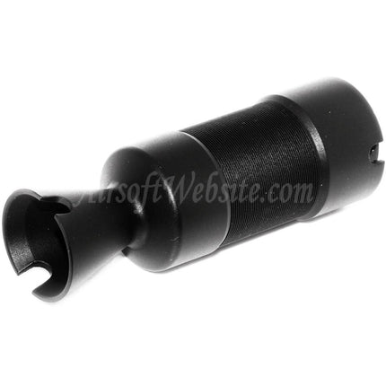 Cache-flamme métallique CYMA AK74U pour fusils à canon fileté antihoraire -14 mm CCW, noir