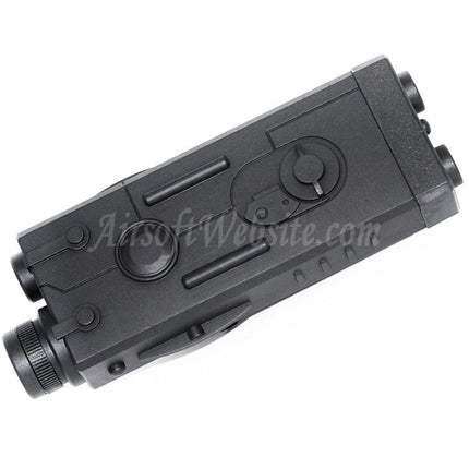 Boîtier de batterie CYMA PEQ pour MP5 AEG Airsoft, noir