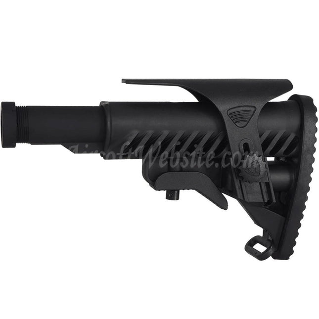 Crosse APS M4A64 style requin avec appui-joue pour fusils AEG série M4/M16, noir