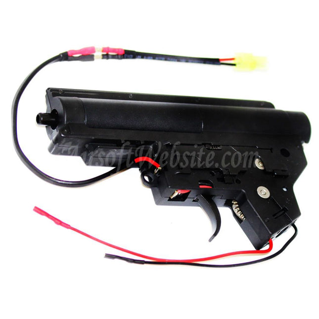 ARMY FORCE 8 mm QD Version 2 V2 Boîte de vitesses complète pour fusils AEG Jing Gong JG M4 M16 série Airsoft filaire avant