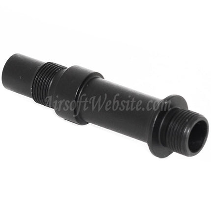 Adaptateur de silencieux de canon Airsoft - Filetage 14 mm CCW (sens antihoraire) pour fusils AEP VZ61 Scorpion Series