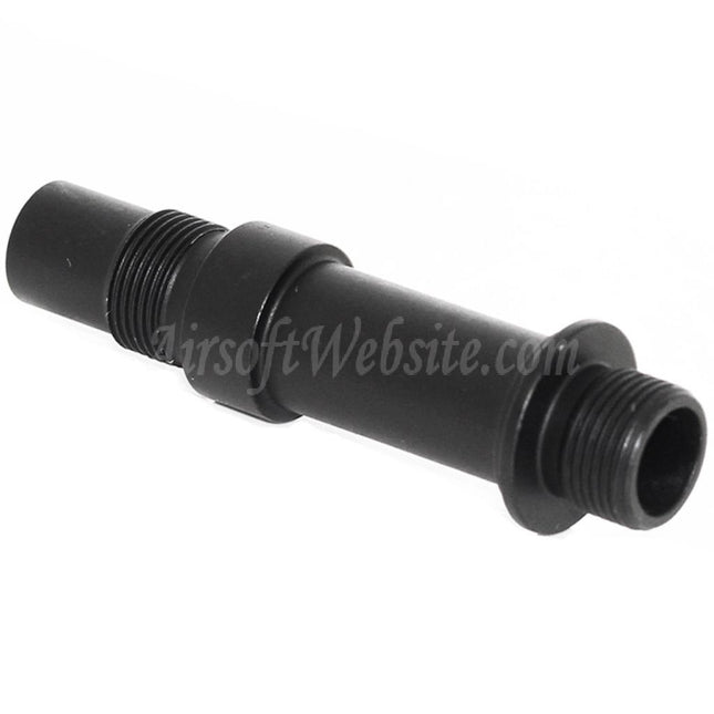 Adaptateur de silencieux de canon Airsoft - Filetage 14 mm CCW (sens antihoraire) pour fusils AEP VZ61 Scorpion Series