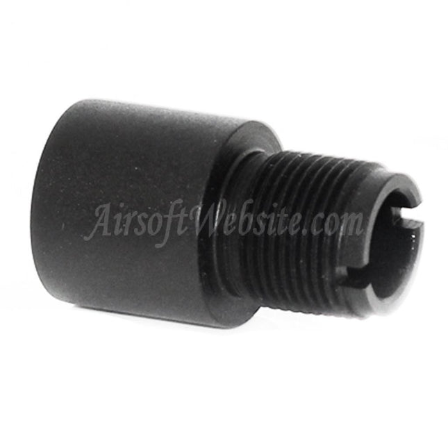 Adaptateur de silencieux de canon (version Airsoft) (+14 mm CW à -14 mm CCW) pour fusils AEG GBB